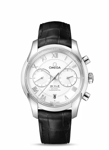 Omega De Ville Co-Axial 42 Chronograph Stainless Steel / Silver 431.13.42.51.02.001 (43113425102001)